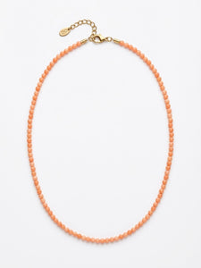 COLLAR BOLAS PEQUEÑAS NARANJA