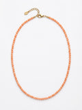 COLLAR BOLAS PEQUEÑAS NARANJA