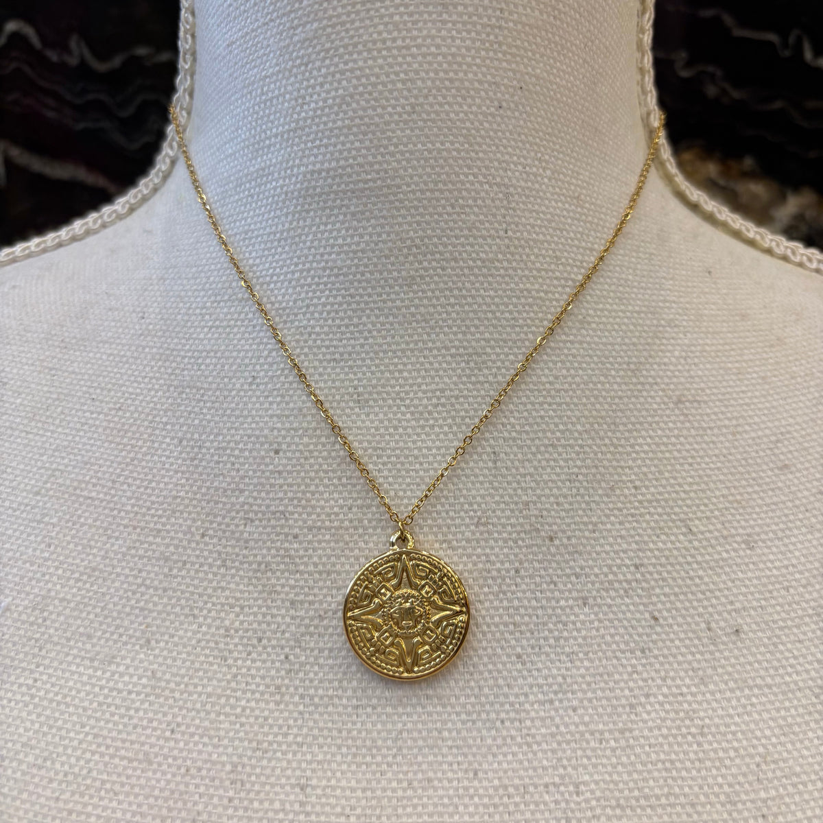 CADENA CIRCULO LABRADO