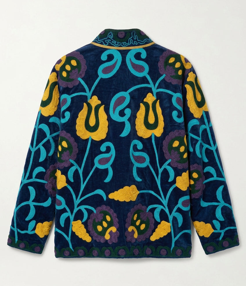 CHAQUETA ESTILO SUZANI AZUL MARINO