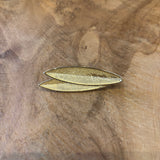 BROCHE DOBLE HOJA
