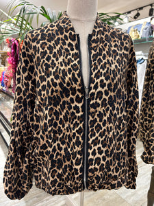 BOMBER REVERSIBLE ANIMAL PRINT