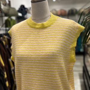 JERSEY SIN MANGAS AMARILLO Y ROSA