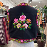 CHALECO BORDADO FLORES