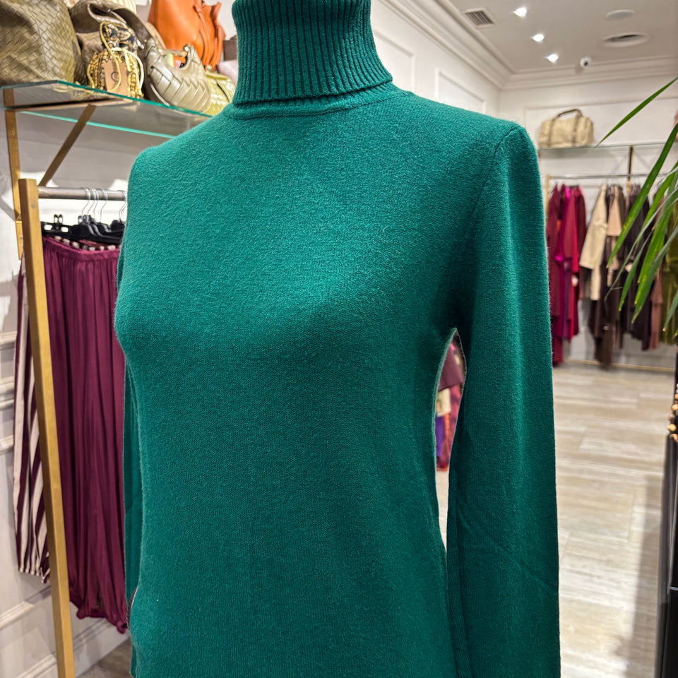 JERSEY CUELLO VUELTO VERDE