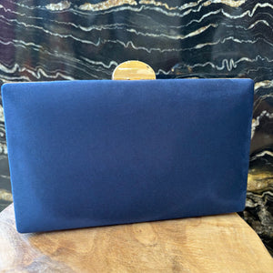 CLUTCH DE FIESTA AZUL MARINO