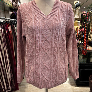 JERSEY CHENILLA ROSA