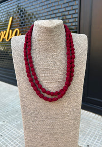 COLLAR CAMIL BURDEOS