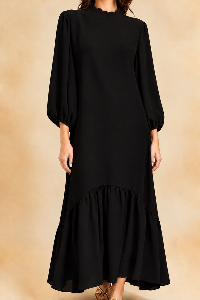 VESTIDO FLORENCIA NEGRO