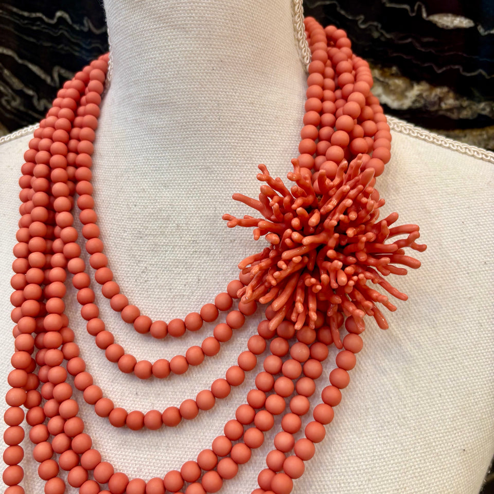 COLLAR CORAL GRANDE CORAL