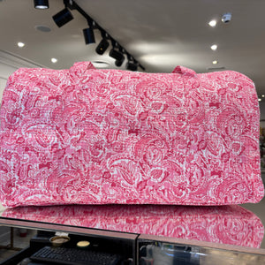 BOLSA ESTAMPADA CACHEMIRE FUCSIA