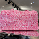 BOLSA ESTAMPADA CACHEMIRE FUCSIA