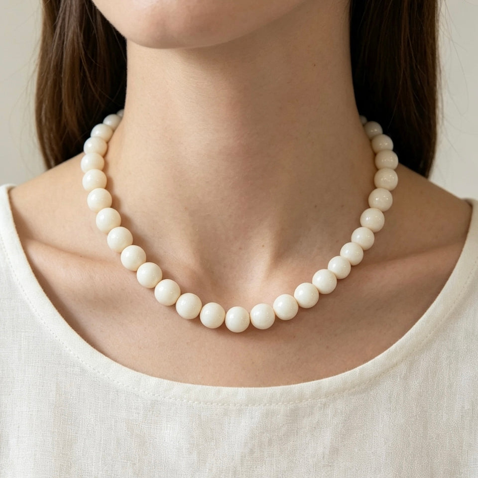 COLLAR HUESO BOLA GRANDE