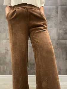 PANTALON DE PANA MARRÓN