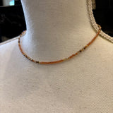 COLLAR CUENTAS TEJA