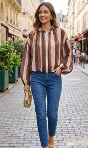 BOMBER REIMS TONOS MARRONES