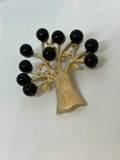 BROCHE ÁRBOL NEGRO