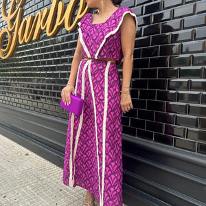 CONJUNTO ESTAMPADO BUGANVILLA