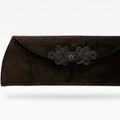 CARTERA TERCIOPELO MARRON