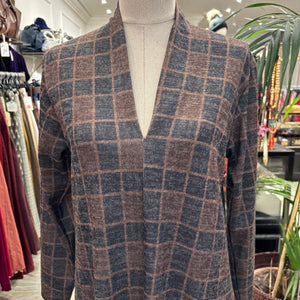 VESTIDO ESTAMPADO CUADROS