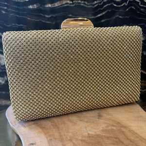 CLUTCH DE FIESTA DORADO CIRCONITAS