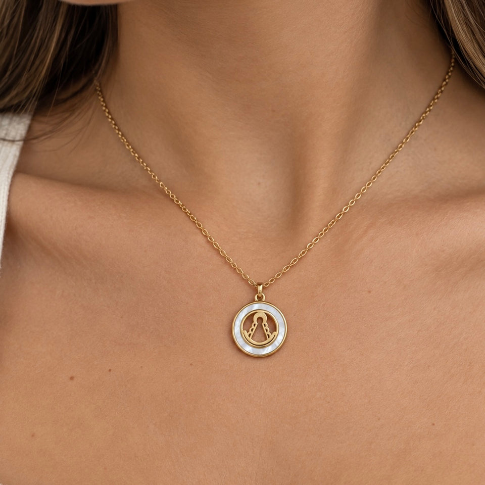 COLLAR VIRGEN DEL ROCIO CIRCULO NACAR