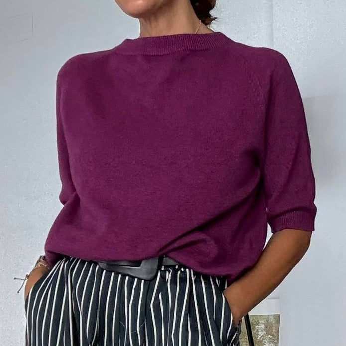 CAMISETA DE PUNTO BUGANVILLA