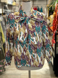 CAMISA CON LAZADA ACUARELA