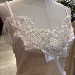 LENCERO TERCIOPELO BEIGE