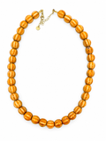 CADENA CERAMICA BOLAS NARANJAS