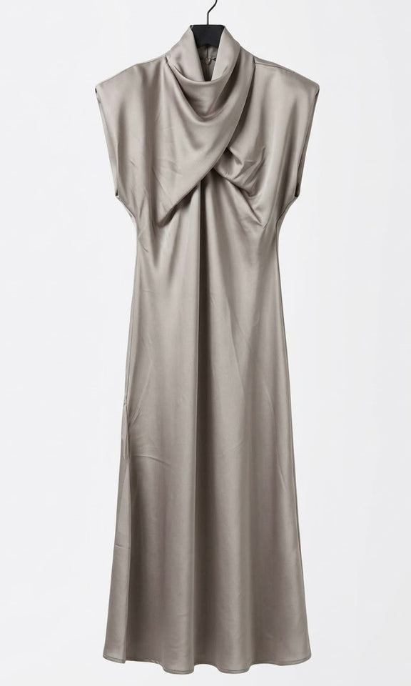VESTIDO SUIZA TAUPE
