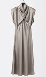 VESTIDO SUIZA TAUPE