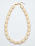 COLLAR HUESO BOLA OVALADA GRANDE