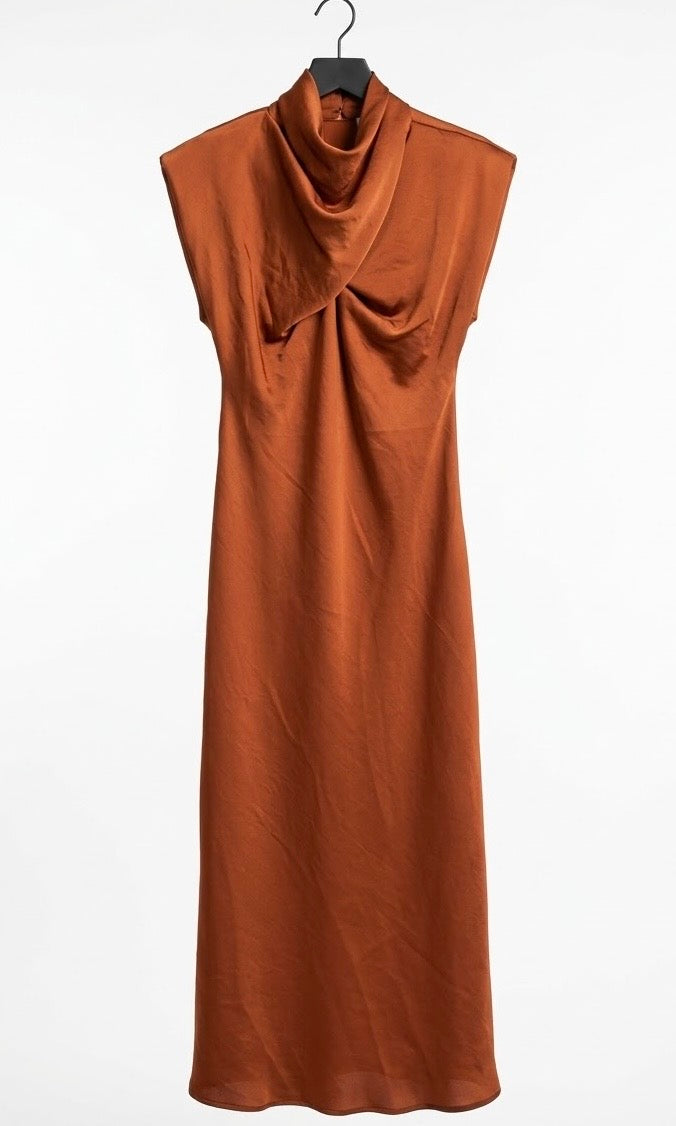 VESTIDO SUIZA TEJA
