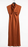 VESTIDO SUIZA TEJA