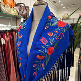 MANTONCILLO ROCIO AZUL ELÉCTRICO