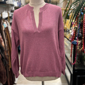 JERSEY ROSA CUELLO V PUNTO FINO