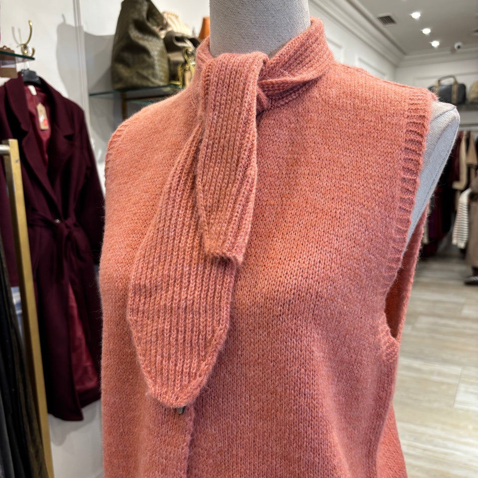 CHALECO CORAL BOTONES