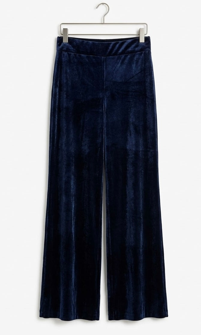 PANTALON TERCIOPELO AZUL MARINO