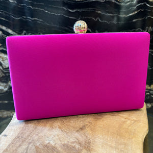 CLUTCH DE FIESTA FUCSIA