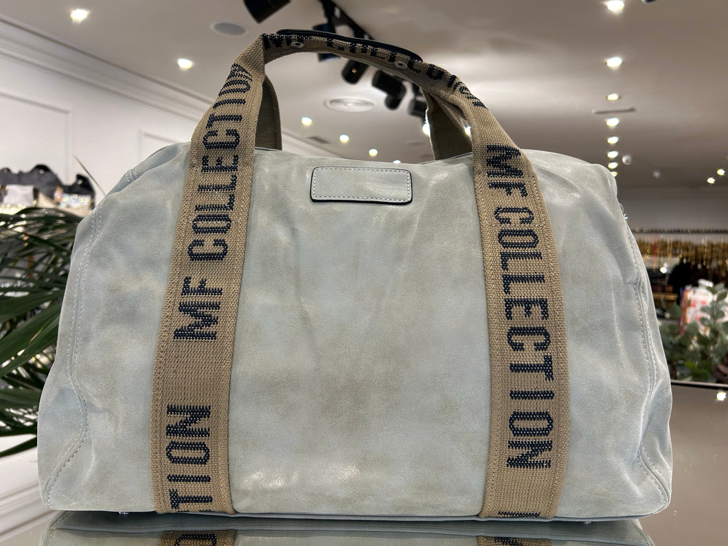 BOLSA LETRAS GRIS