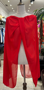 CAPA DE GASA ROJA