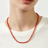 COLLAR CORAL CUENTA FINA