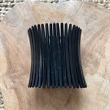 PULSERA ANCHA NEGRA