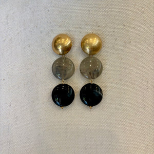 PENDIENTE TRES PIEDRAS