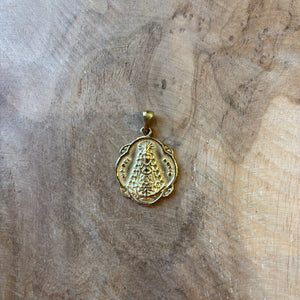 COLGANTE VIRGEN DEL ROCIO PANDERETA