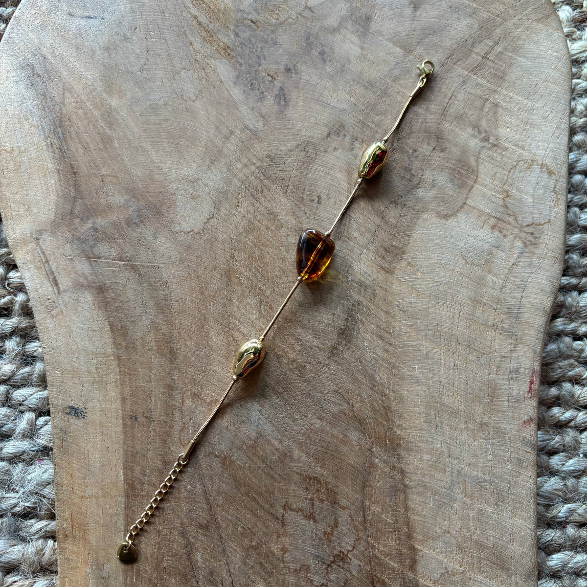 PULSERA PIEDRA AMBAR