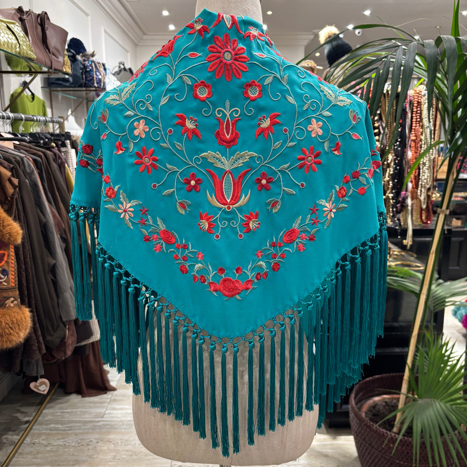 MANTONCILLO IMPERIO TURQUESA