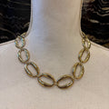 COLLAR DORADO ESLABÓN PLANO