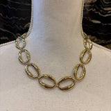 COLLAR DORADO ESLABÓN PLANO